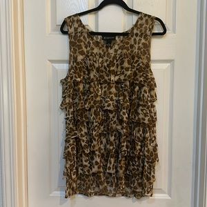 INC International - Women's 3X Sleeveless Layered Top - Never Worn